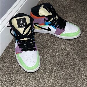 Jordan 1s Hi multi color